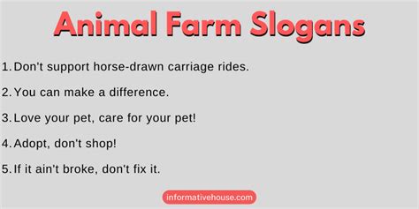 What Slogans Were Devised In Animal Farm